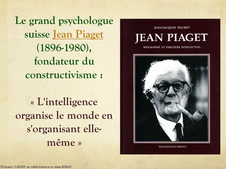 Le constructivisme et la psychologie g n tique ppt video online